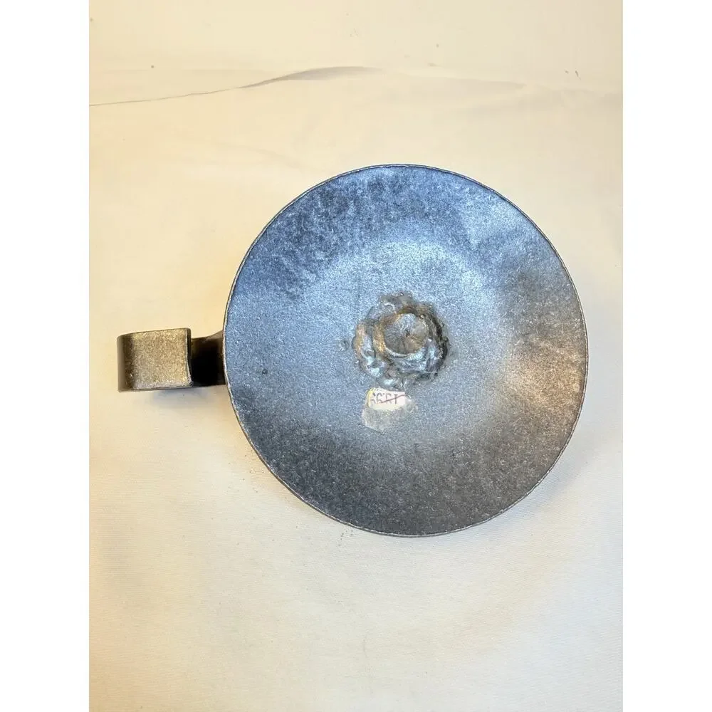Vintage Hand Forged Iron Colonial Chamber Candle Holder